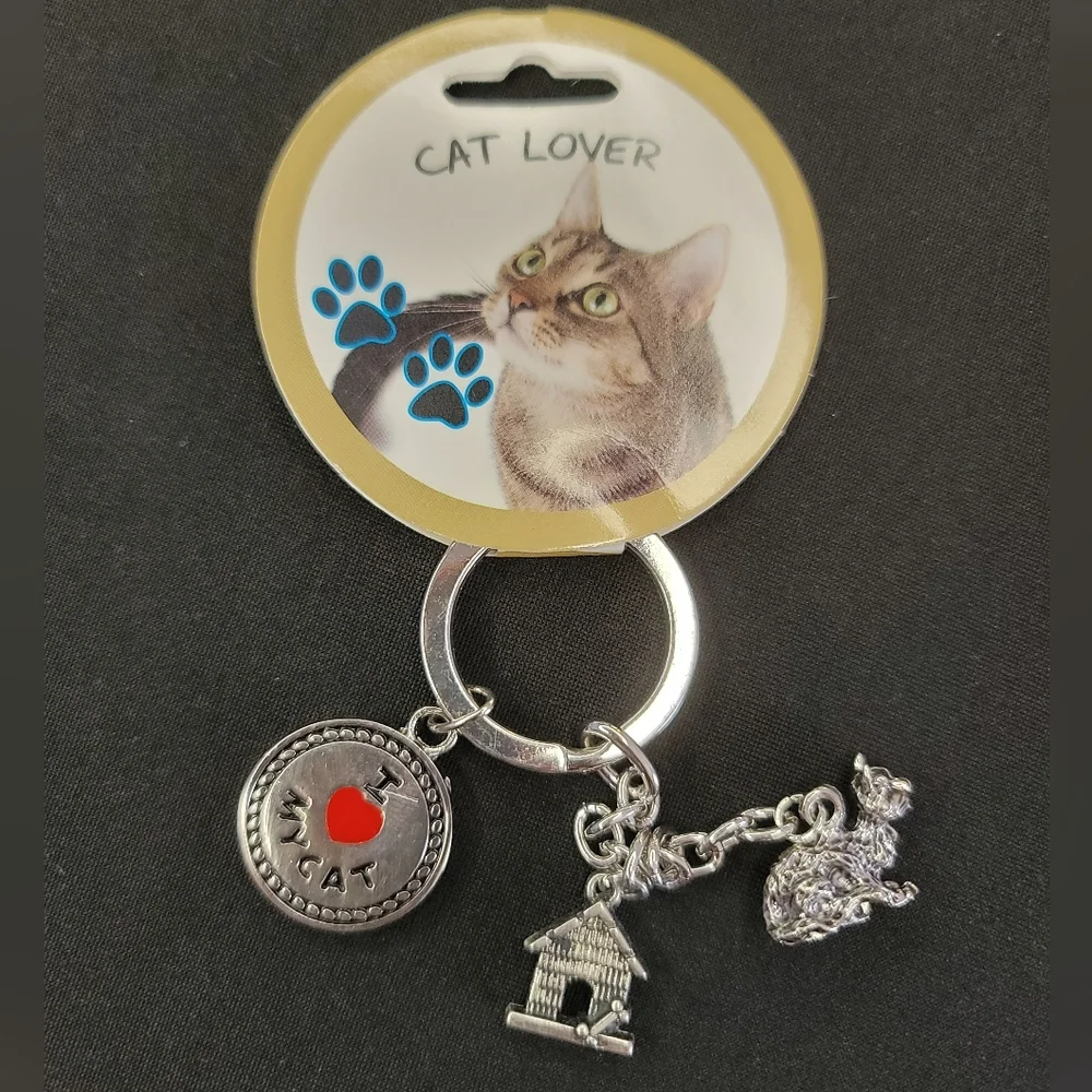 Keychain - Cat Lover